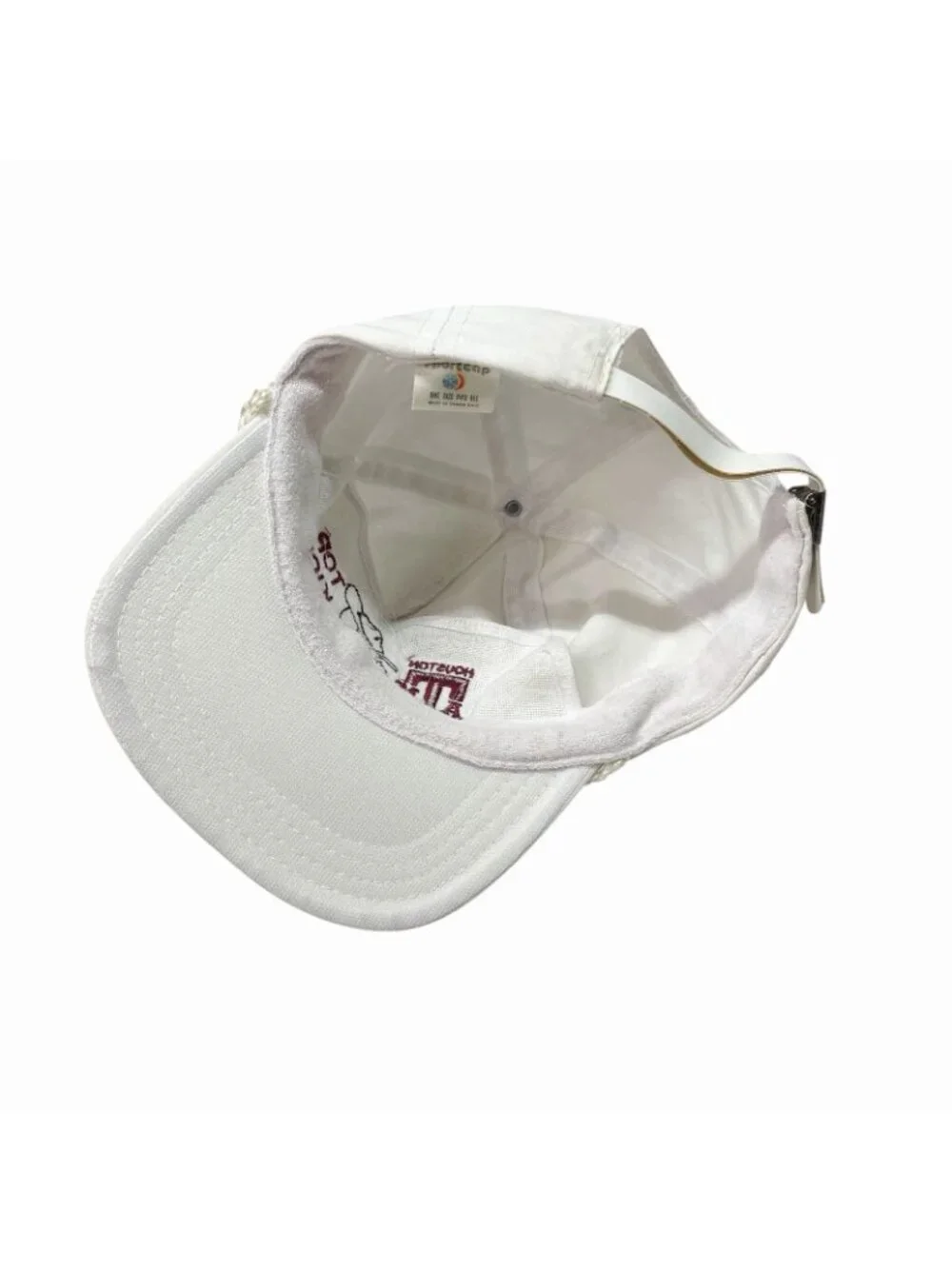 Vintage Texas A&M Aggies 'Ol Sarge Rope Hat Houston Club Top Kick '90 White 90s